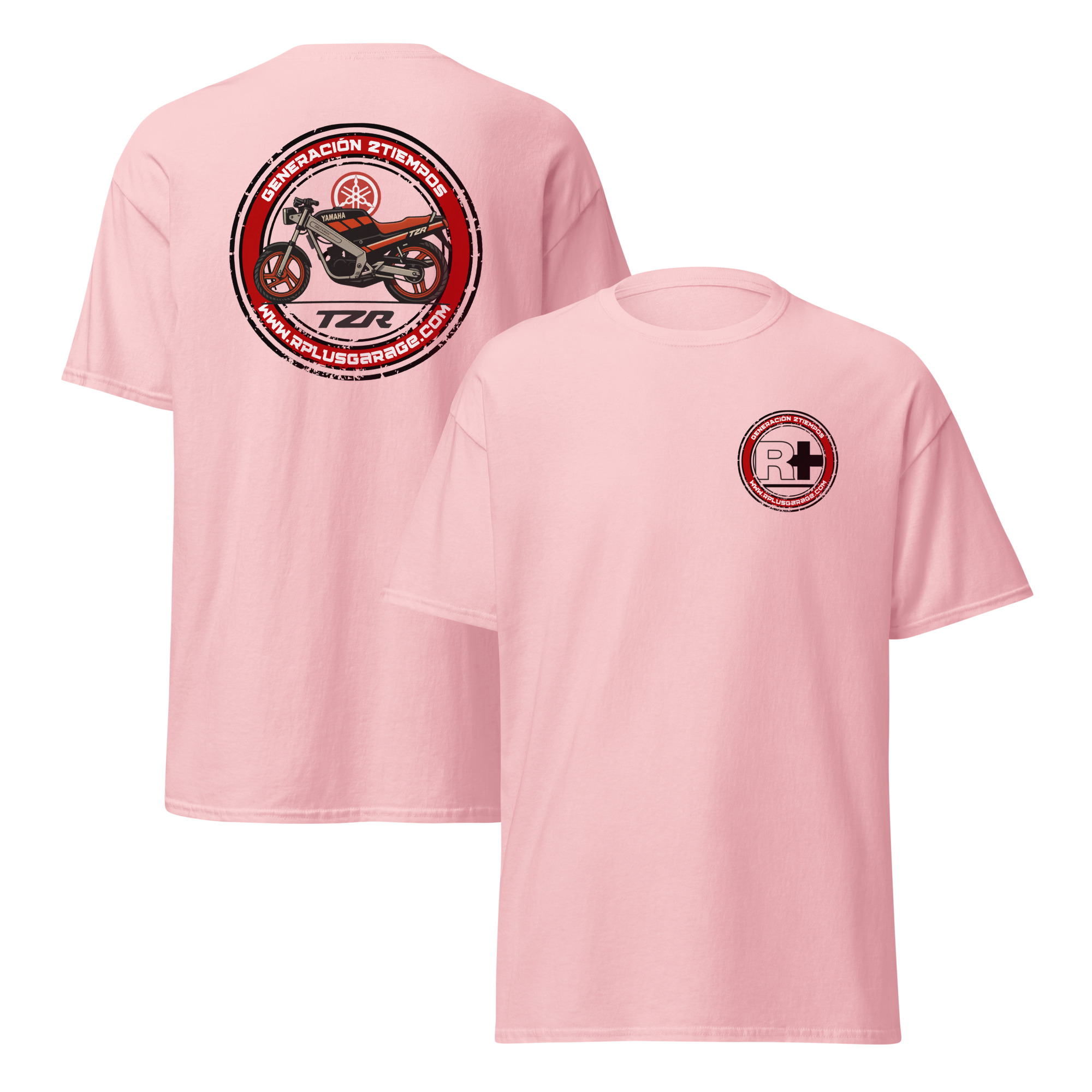 Impresión trasera y trasera del diseño Gen2T TZR, homenaje a la Yamaha TZR 80 de los 90.