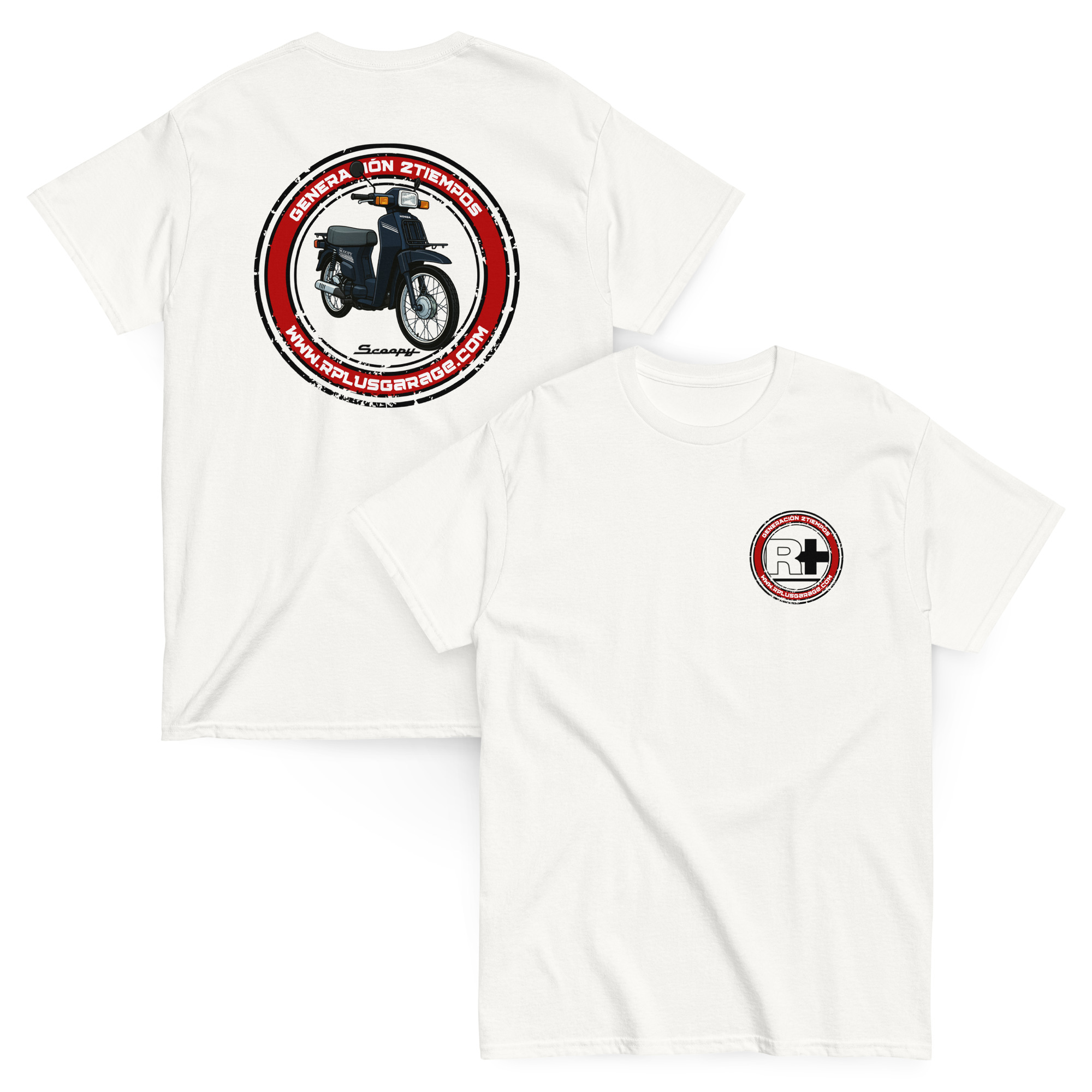 Camiseta Gen2T Scoopy 75 R+Garage